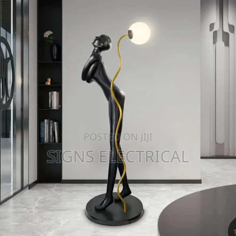 Humanoid Art Sculpture Floor Lamp