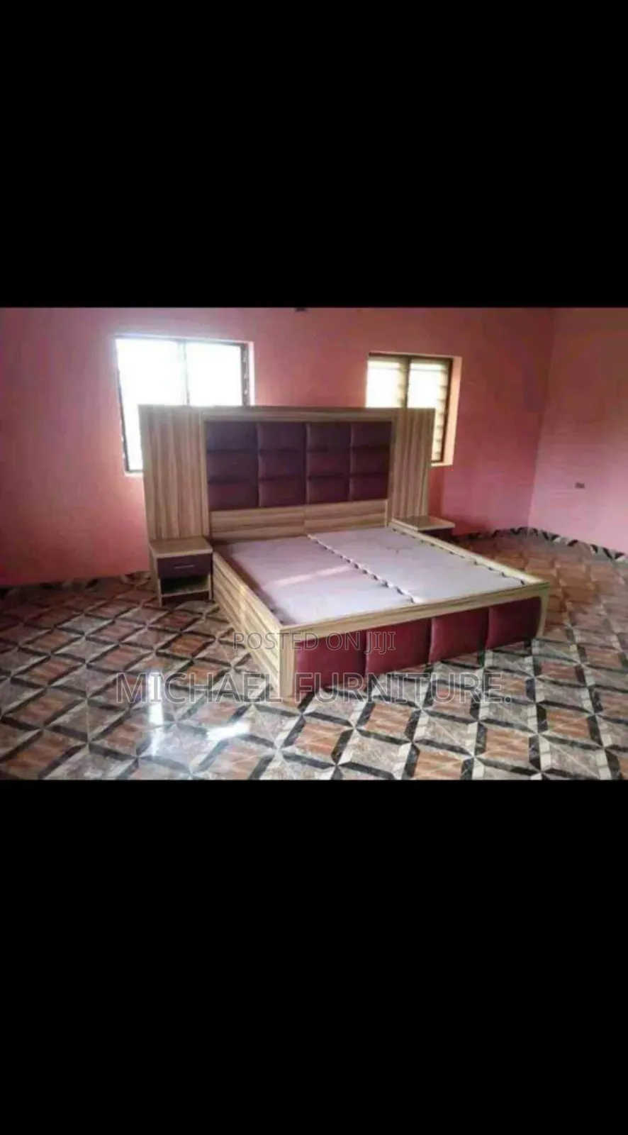 Well Furnished 6 by 6 Bedframe