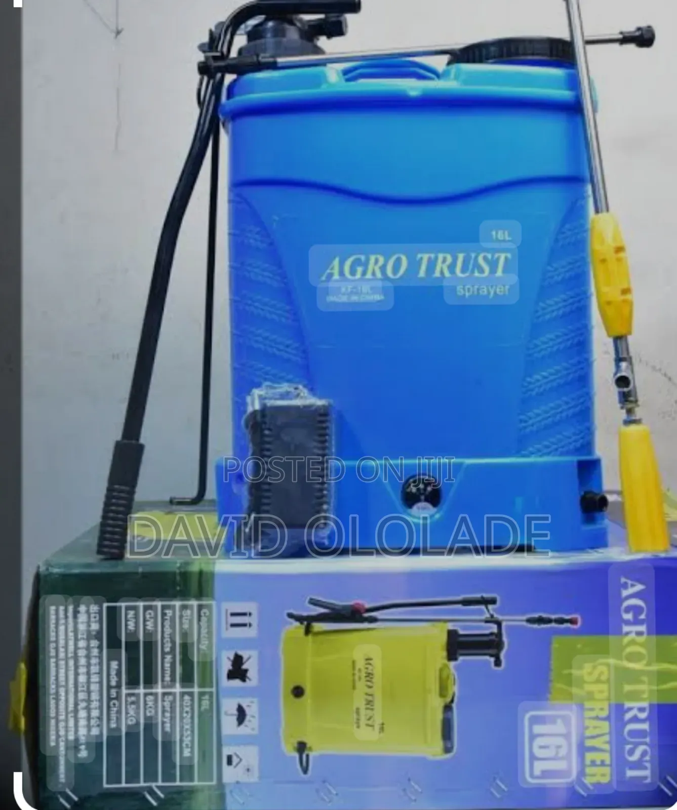 2 in 1 Reachargeable Spraying Machine