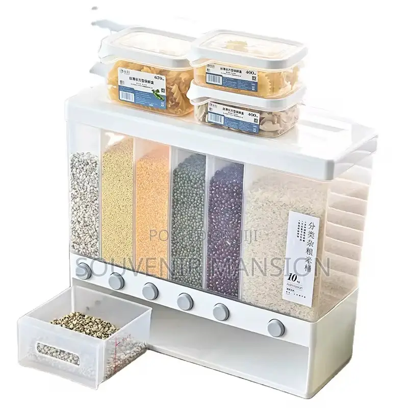 6 Section Cereal Dispenser