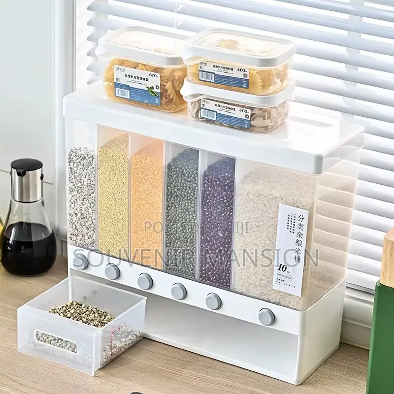 6 Section Cereal Dispenser