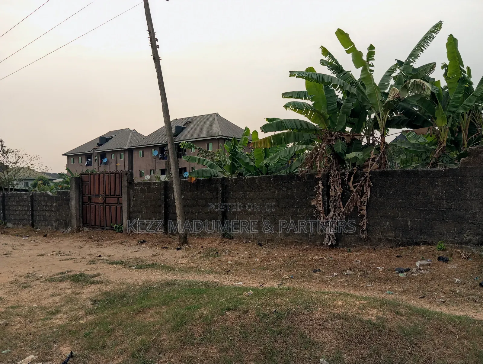 For Sale: 2 Fenced Gated Plots at Rukpokwu, Ph