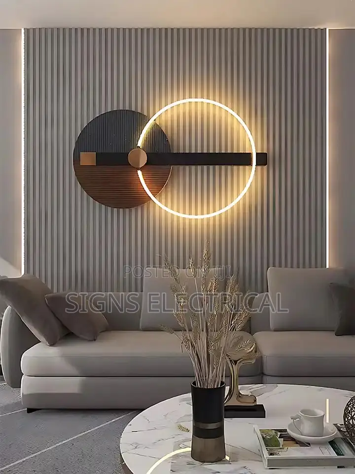 Nordic LED Circular Wall Lamp