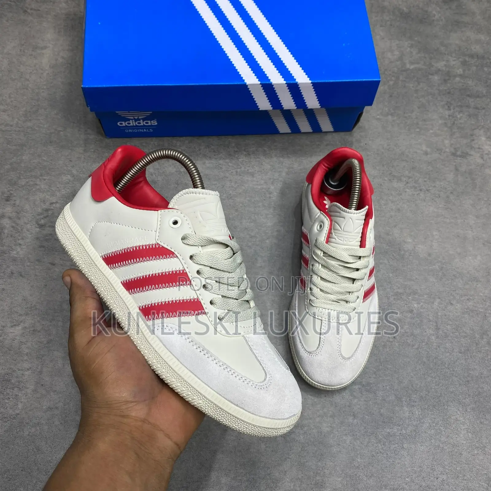 Original Adidas X Pharrell Humanrace Samba Sneakers