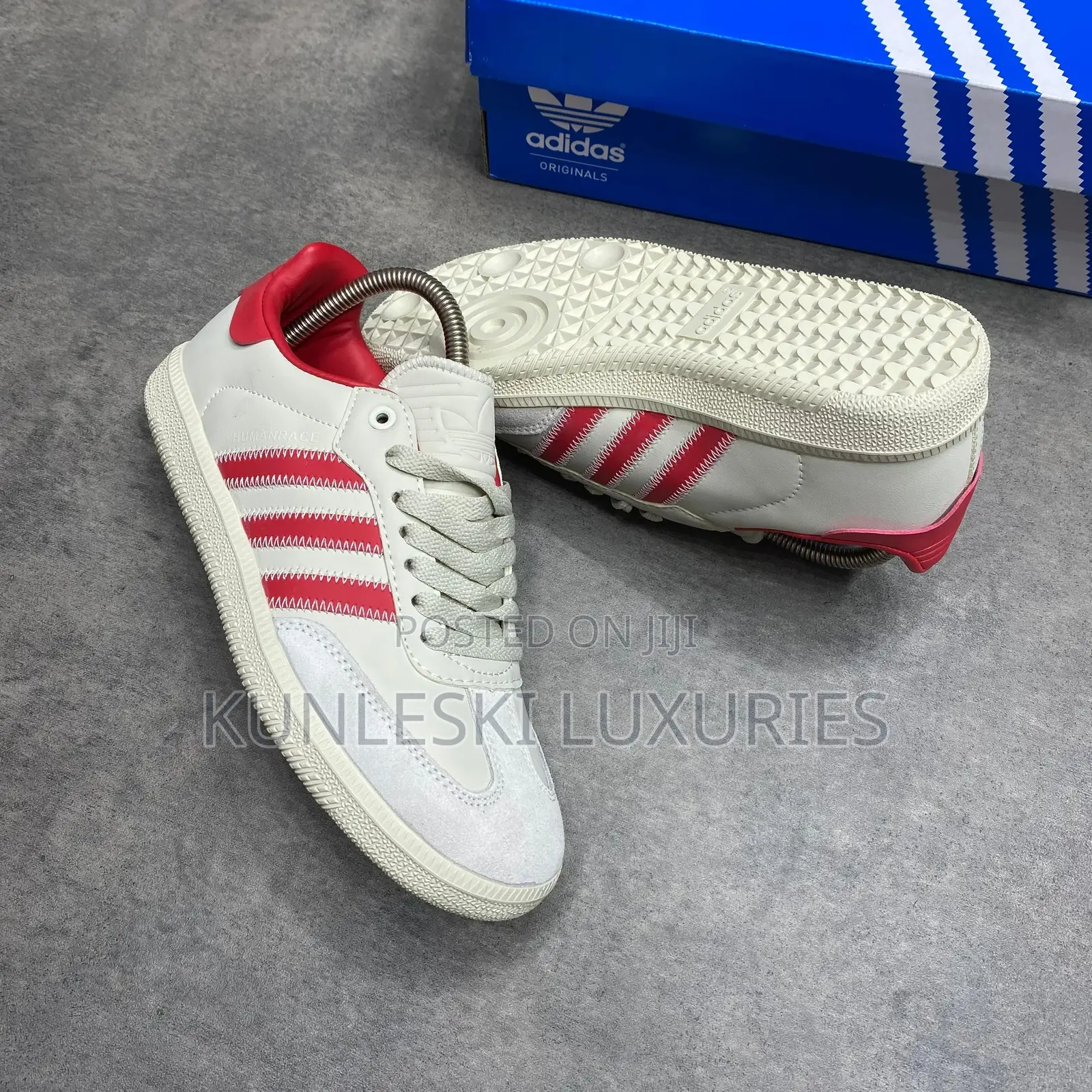 Original Adidas X Pharrell Humanrace Samba Sneakers
