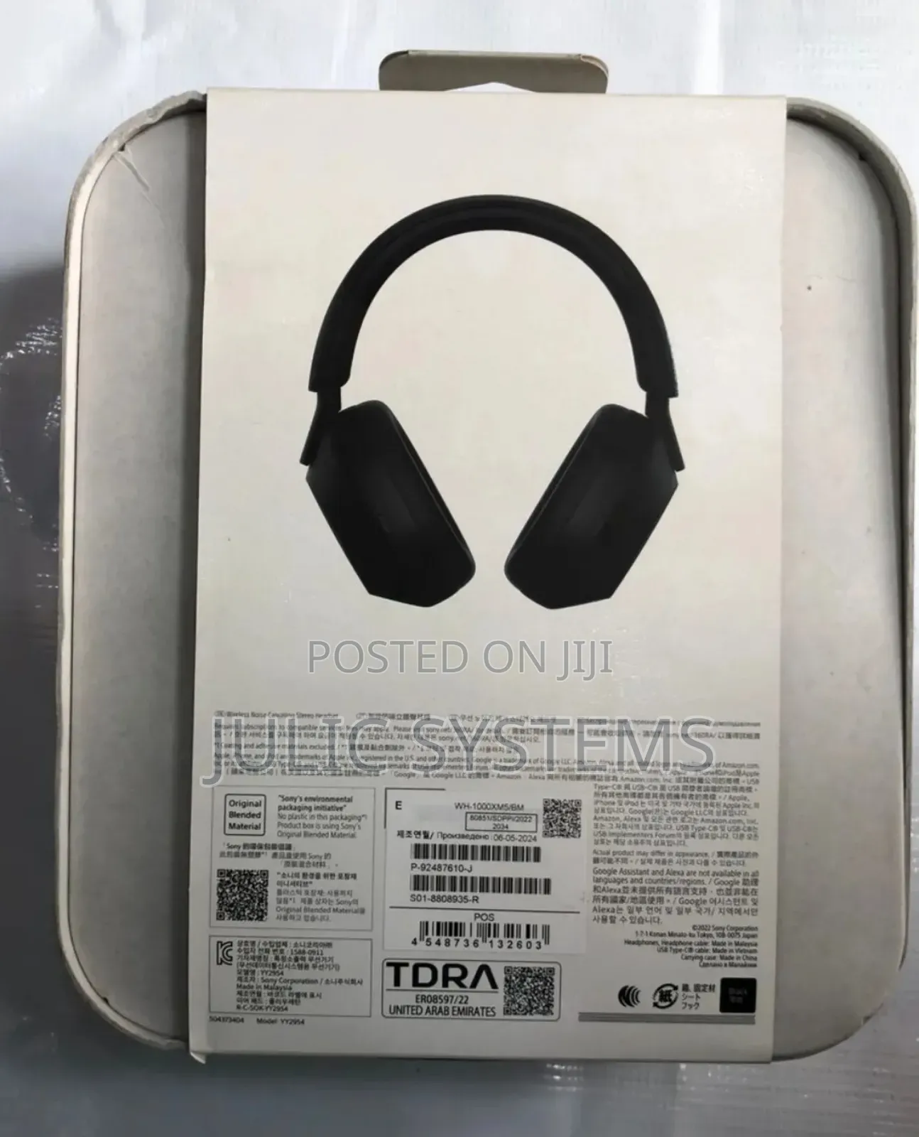 Sony Wh-1000xm5 Noise-Canceling Wireless Over-Ear Headphones