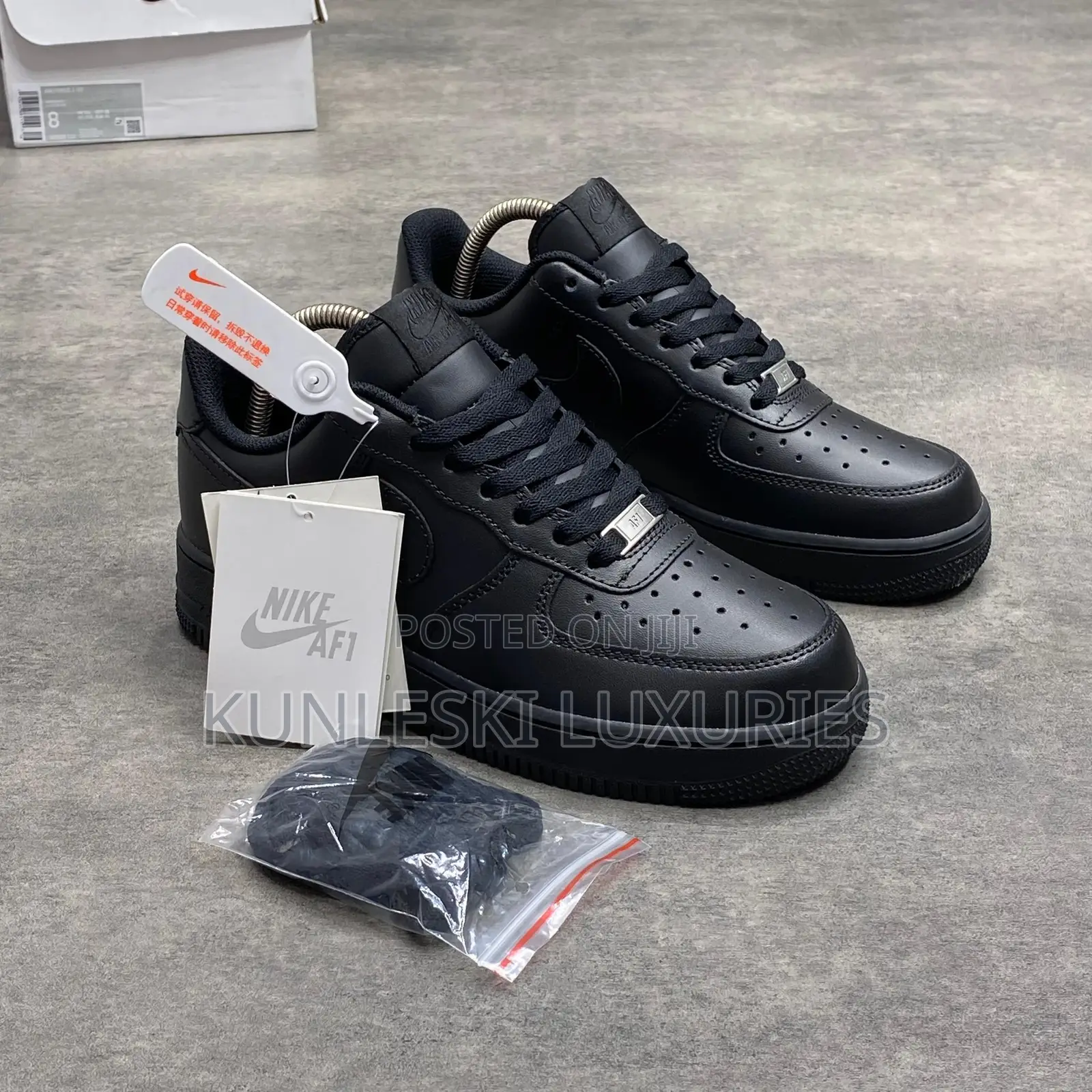 Original Air Force 1 White Black High Quality Sneakers