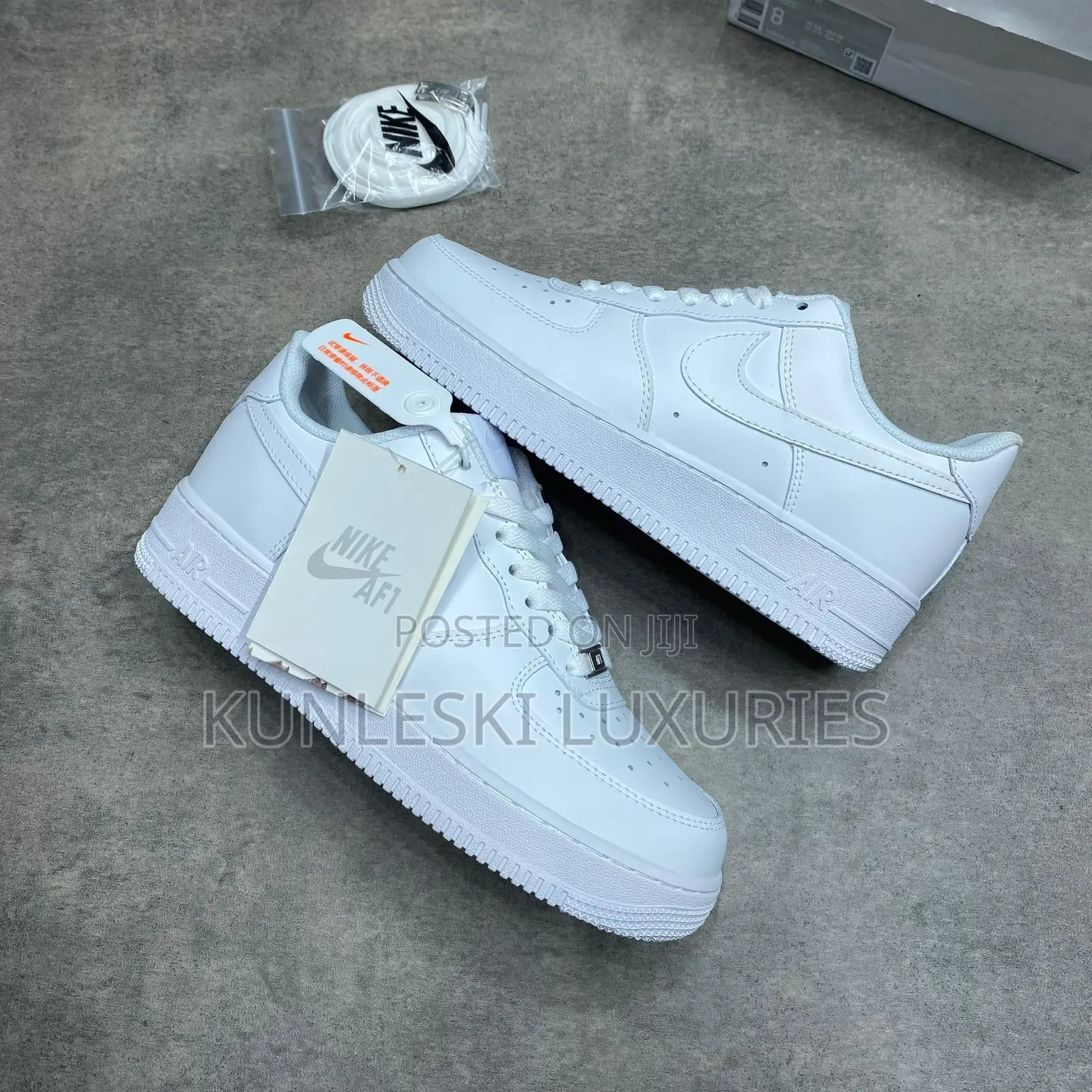 Original Air Force 1 White Black High Quality Sneakers