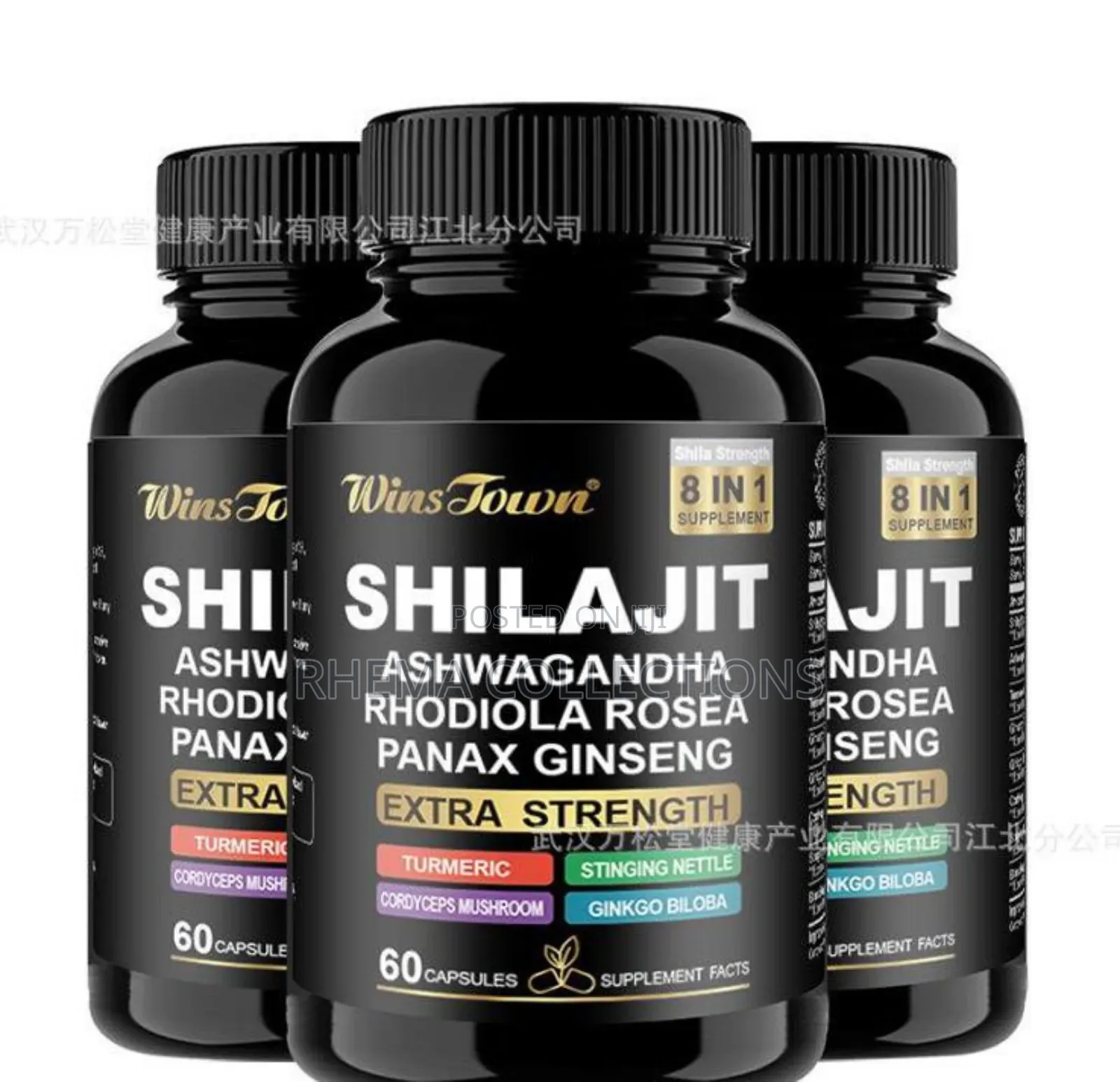8in1 Shilajit Supplement for Health, Vitality,Solution