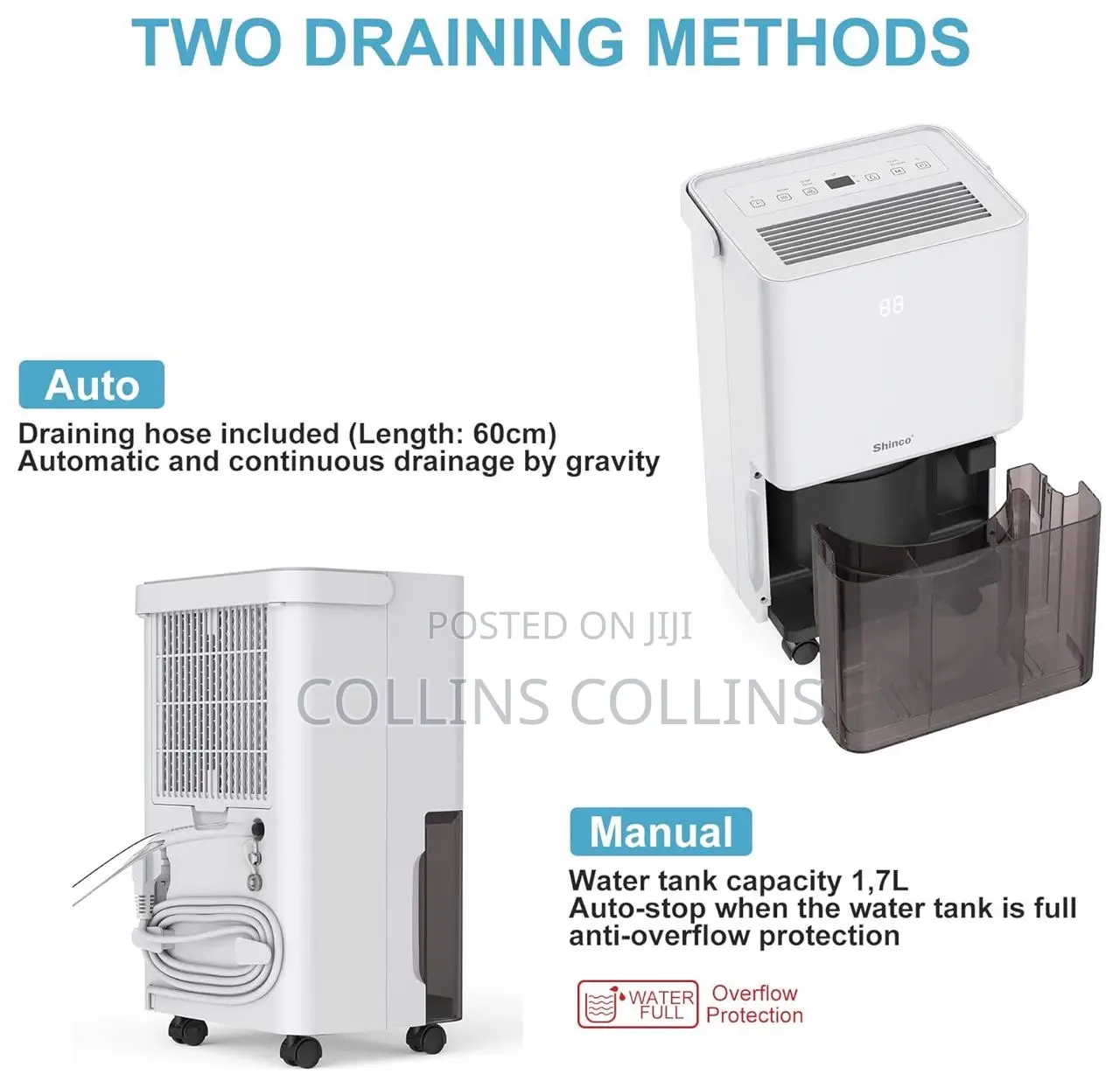 Shinco 10l Dehumidifier