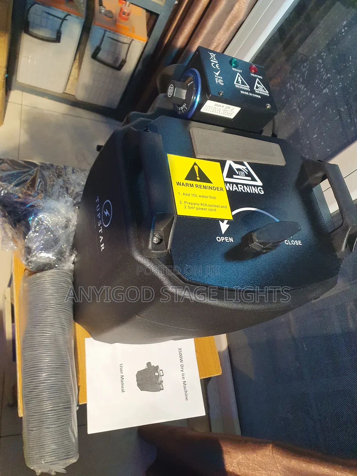 3500watts Dry Ice Fog Machine Stage Effect Dry Ice Machine