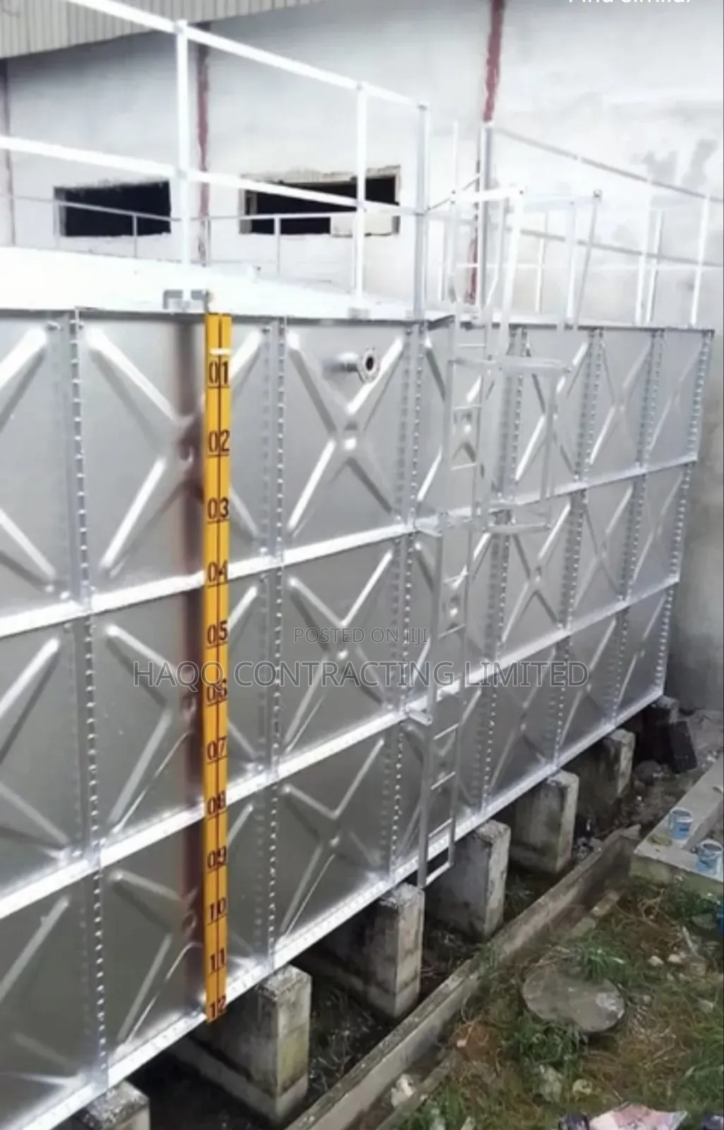 Modular Pressed Steel Braithwaite Water Tank