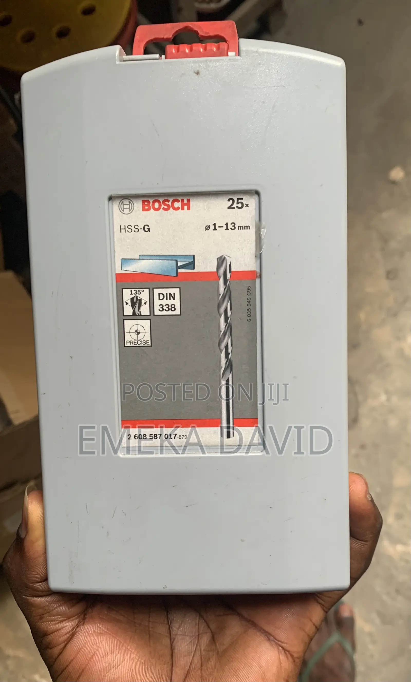 Bosch Metal Drill Bit Set HSS 1-3 Mm