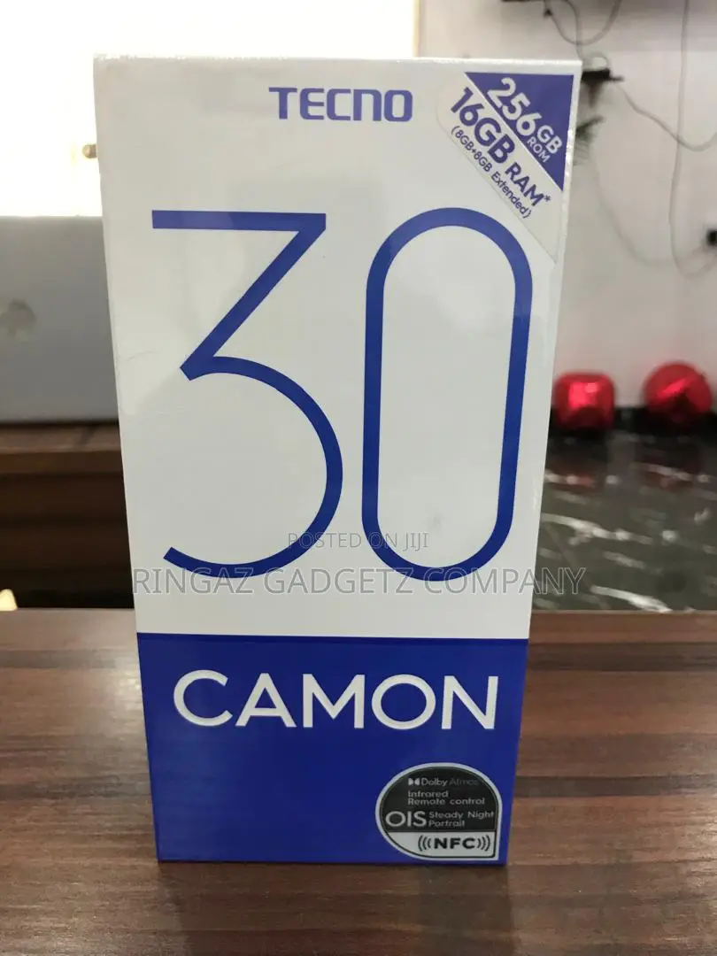New Tecno Camon 30 256 GB Black