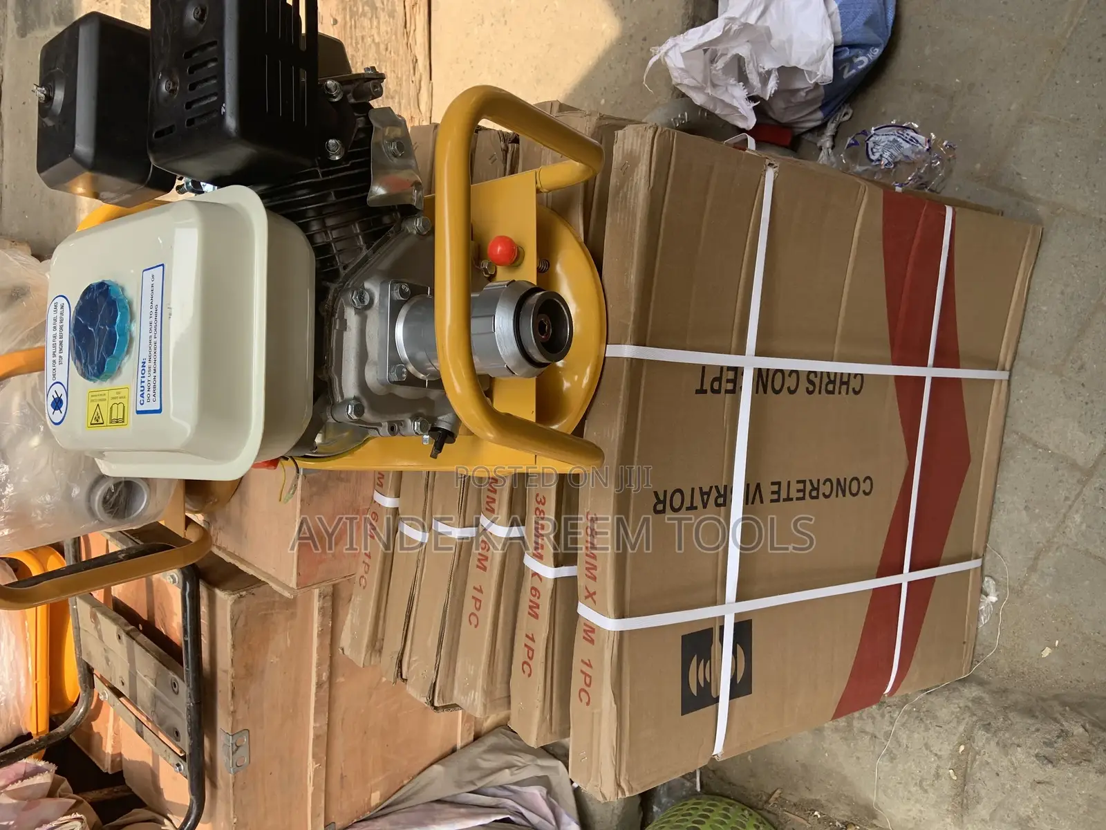 Concrete Vibrator With Poker Rope