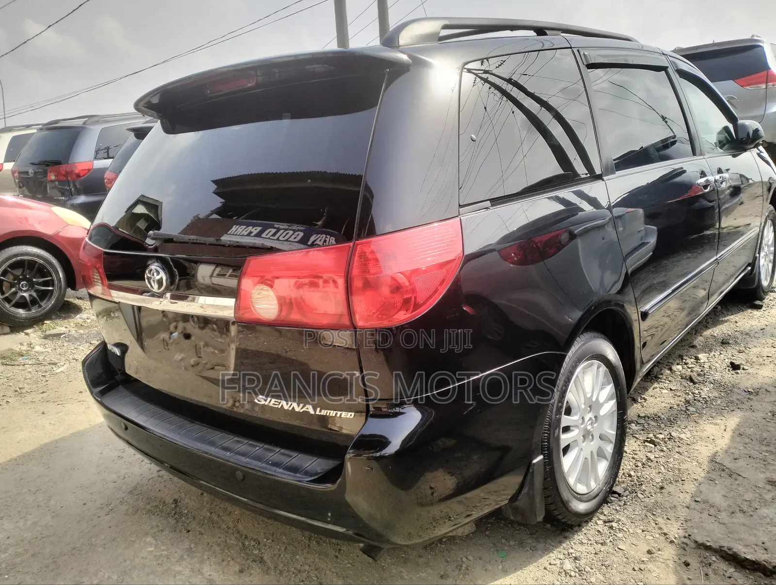 Toyota Sienna Limited 7 Passenger 2010 Black