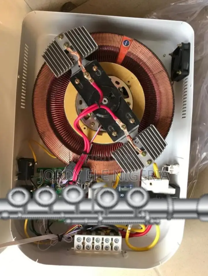 15kva Automatic Voltage Regulator Stabilizer Twin Servo Moto