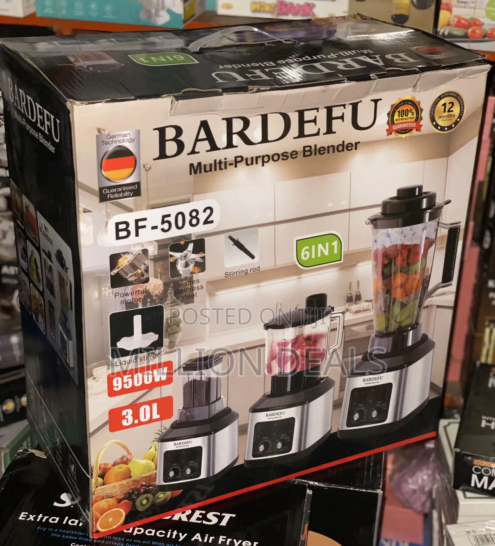 6 in 1 Luxury Multi-Purpose Blender