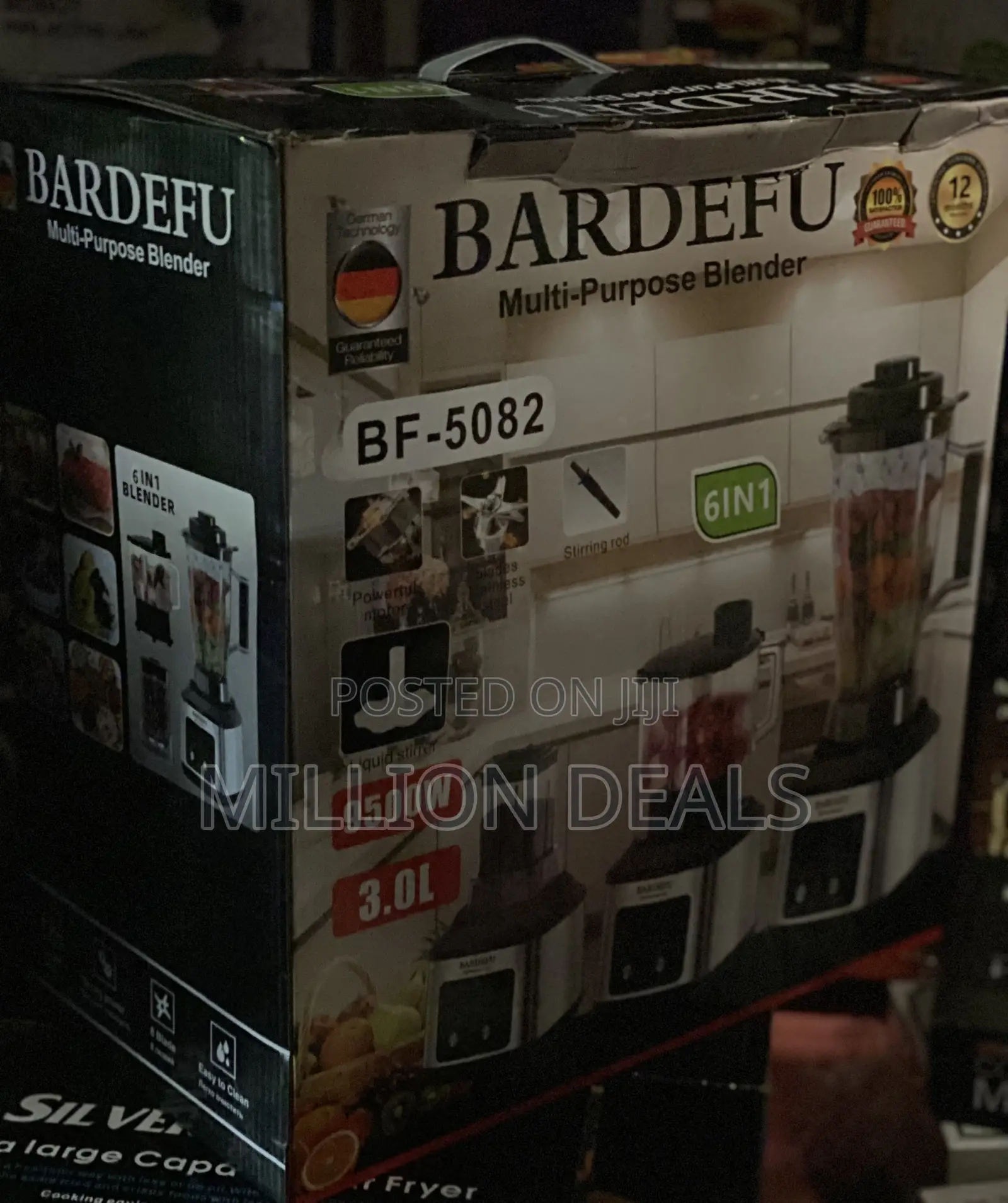 6 in 1 Luxury Multi-Purpose Blender
