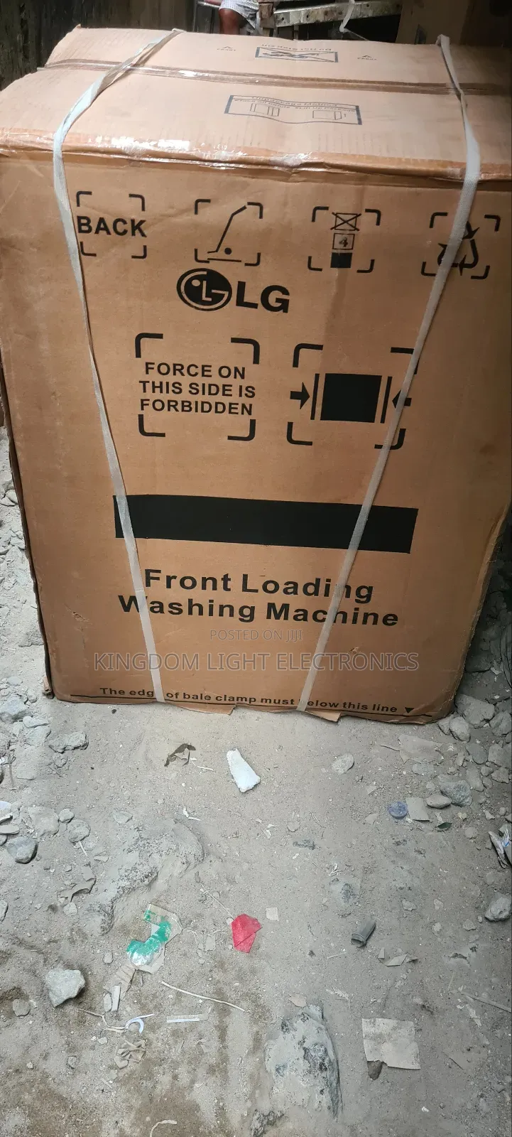 New LG Inverter 10kg Front Loader Washing Machine