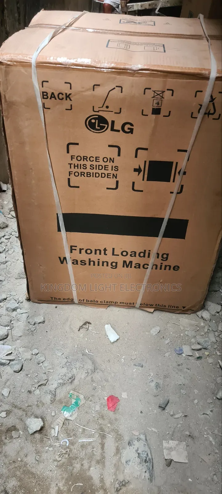 New LG Inverter 10kg Front Loader Washing Machine
