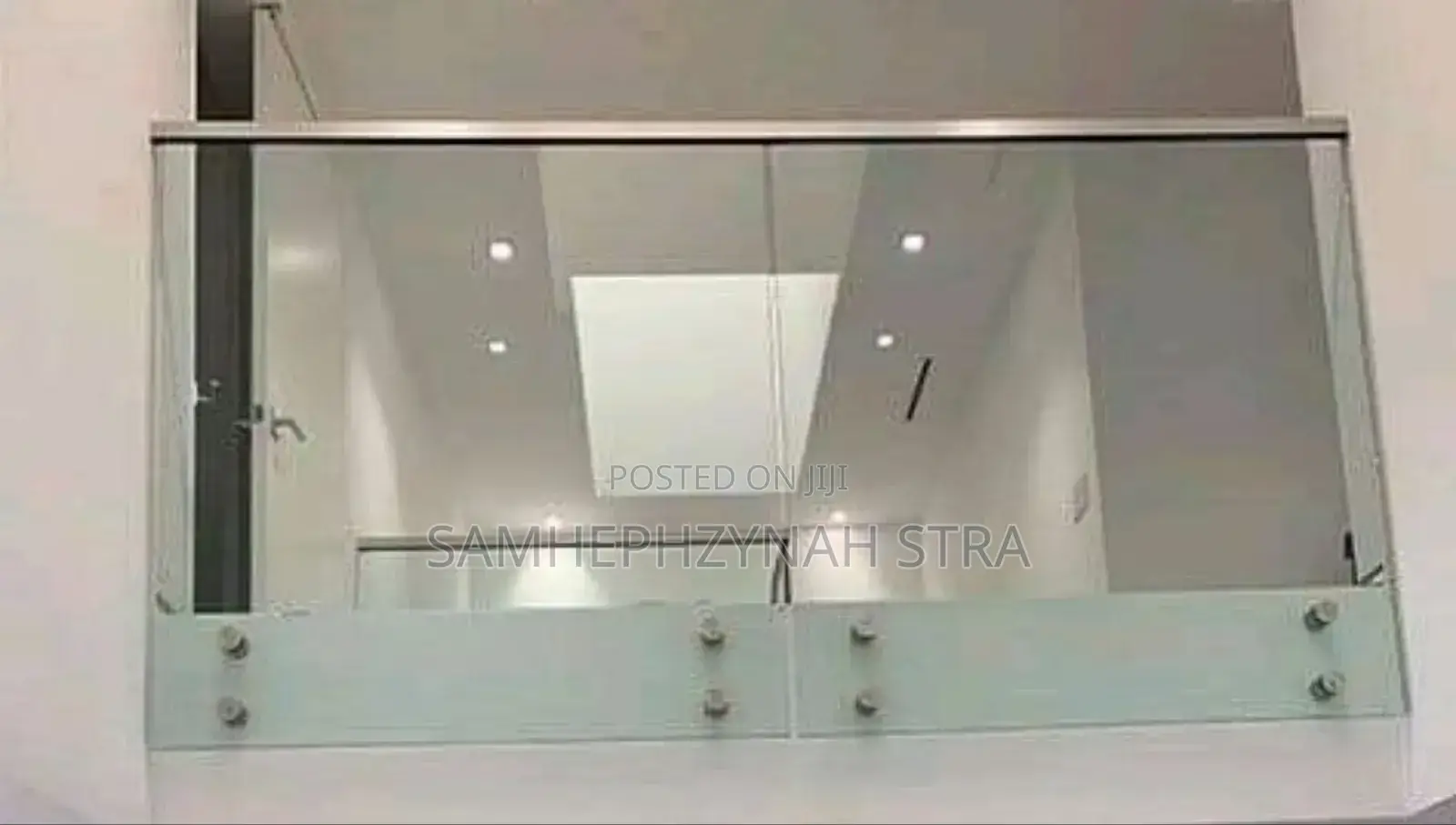 Glass and Stainless Balcony