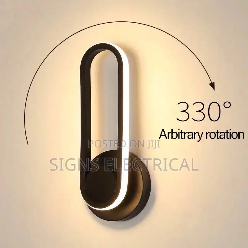 Bedroom Bedside Wall Light 330° Rotatable