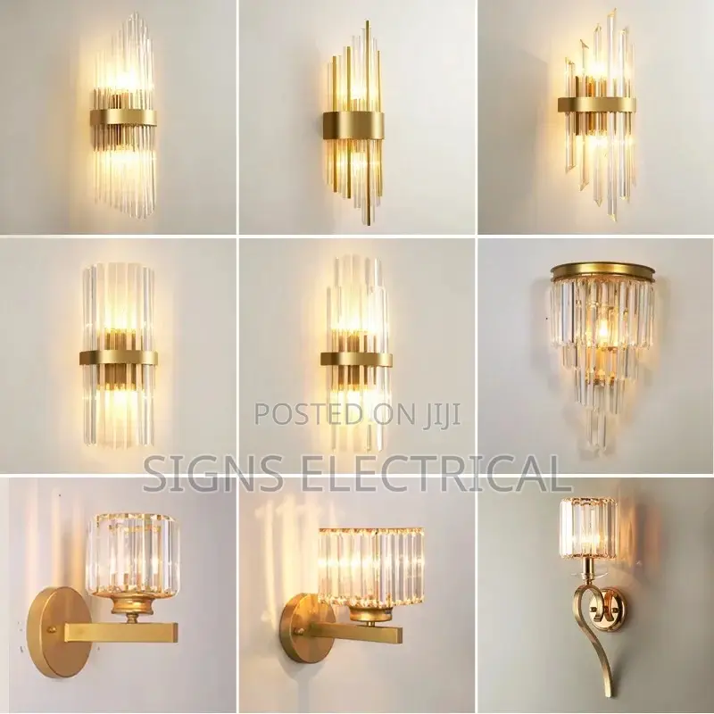 Modern Crystal Wall Lamp