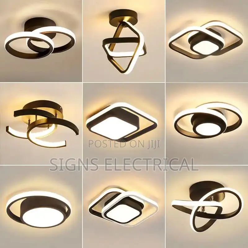 Nordic Indoor LED Ceiling Lamps