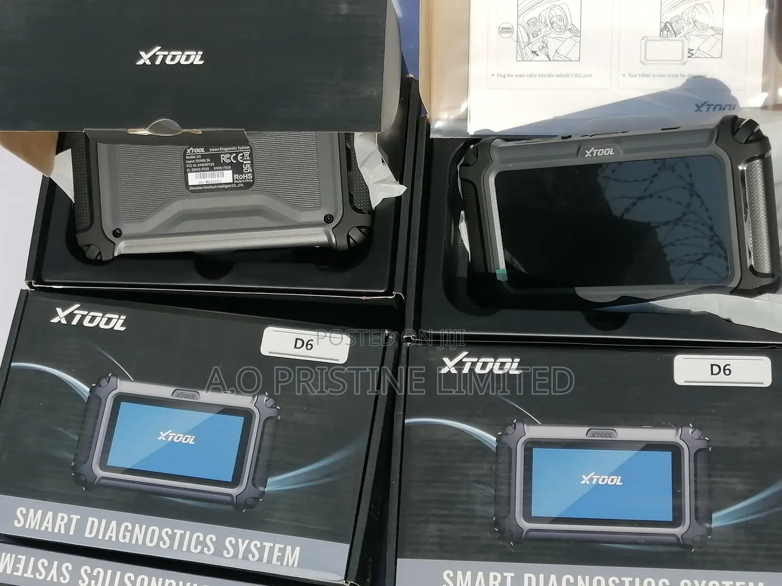 Xtool D6 Car Scanner With 15 Resets & Lifetime Free Updates