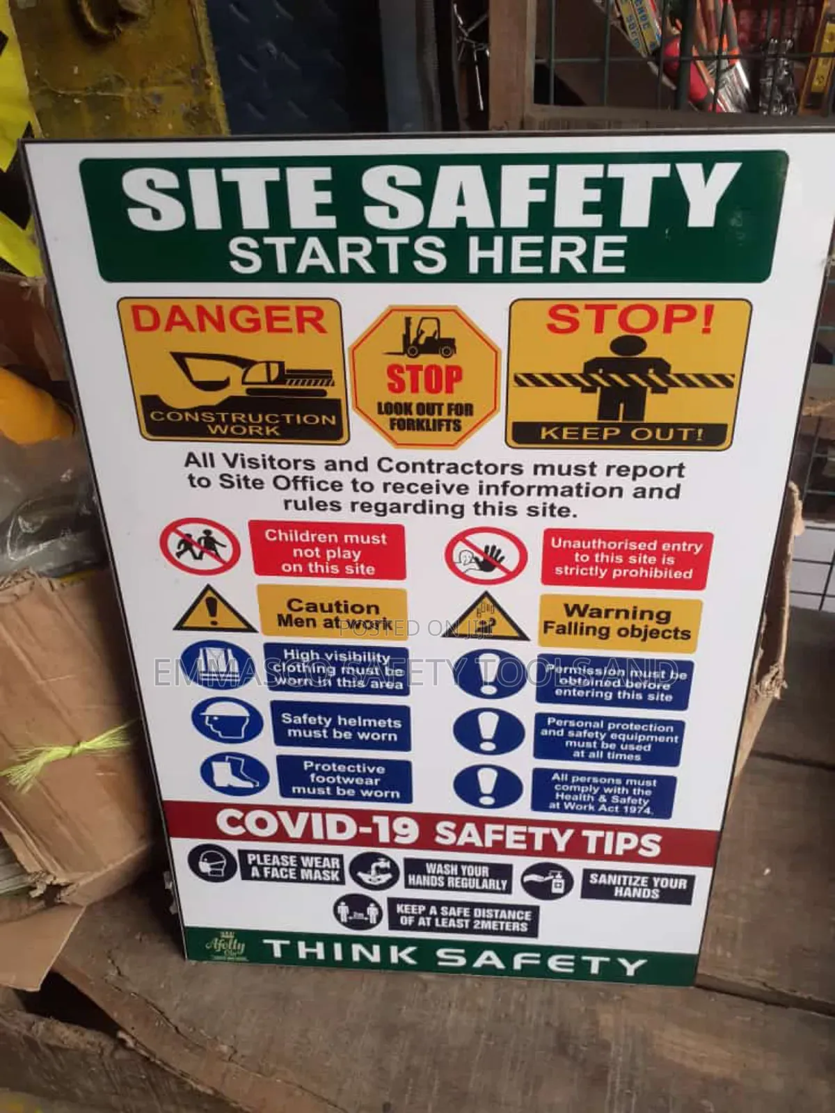 Safety Site Board