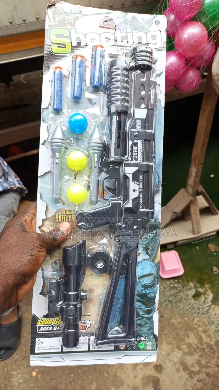 Toy Gun for Children Day (Kids)