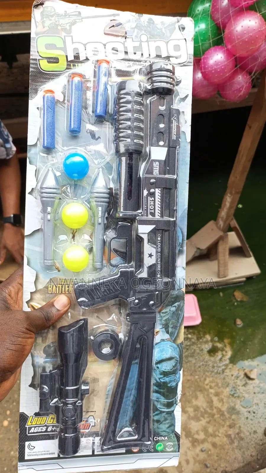 Toy Gun for Children Day (Kids)