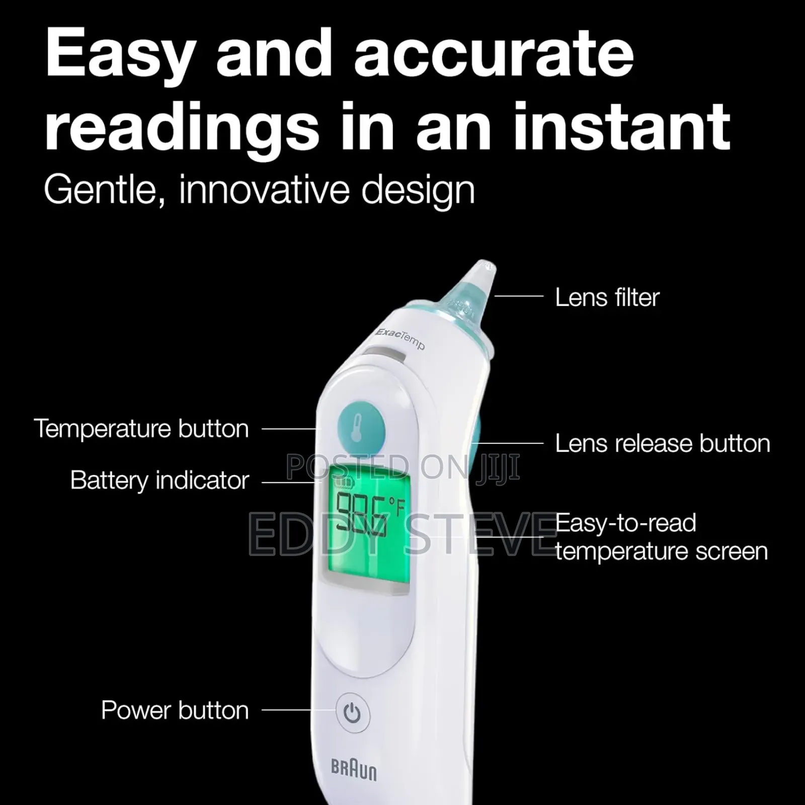 Braun Thermoscan 6, IRT6515 Digital Ear Thermometer