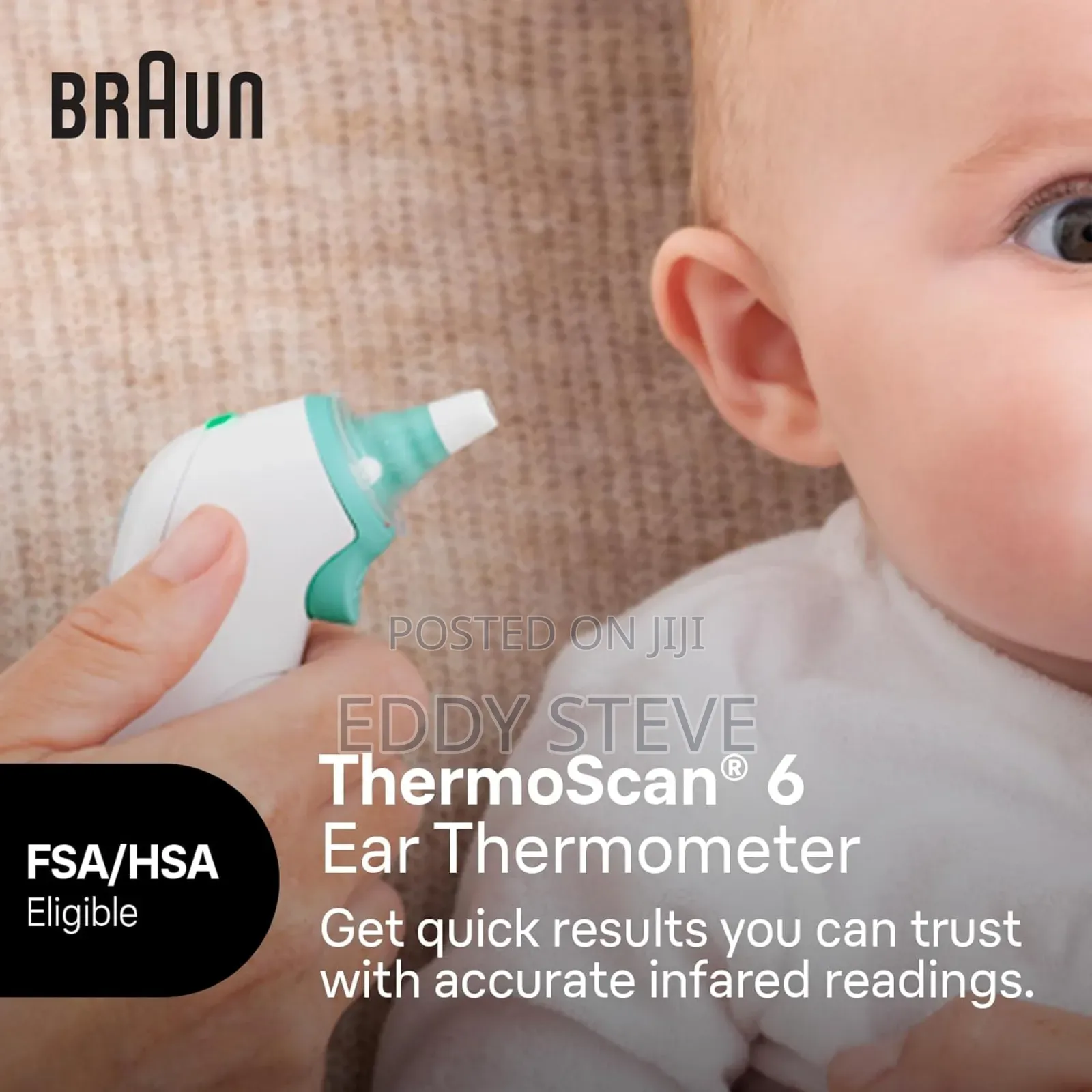 Braun Thermoscan 6, IRT6515 Digital Ear Thermometer