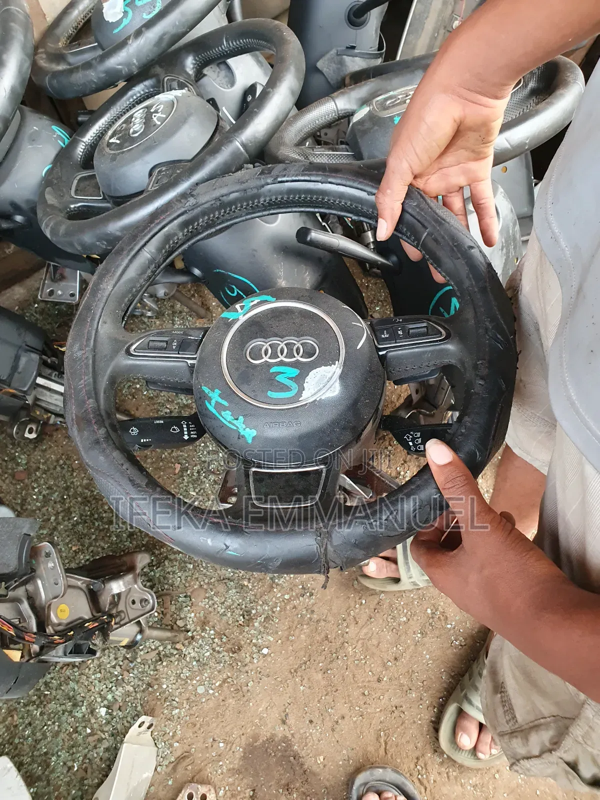 Stearing Wheel Audi Q7 ,A4 ,A5,A6 A7 2013.
