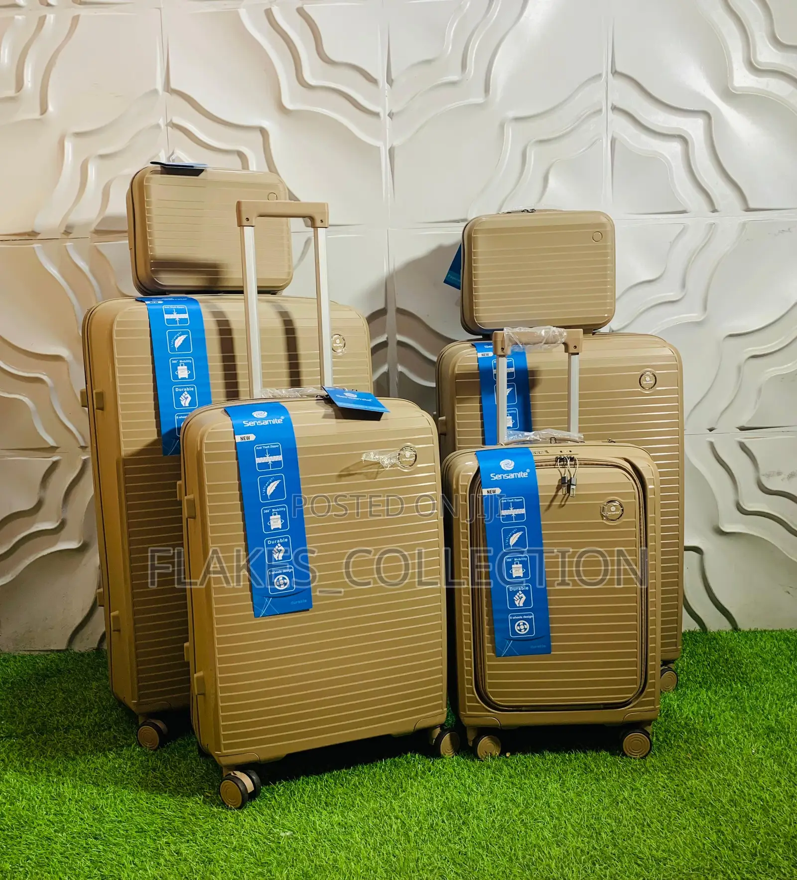 Set of 5 Polypropylene Rubber Box