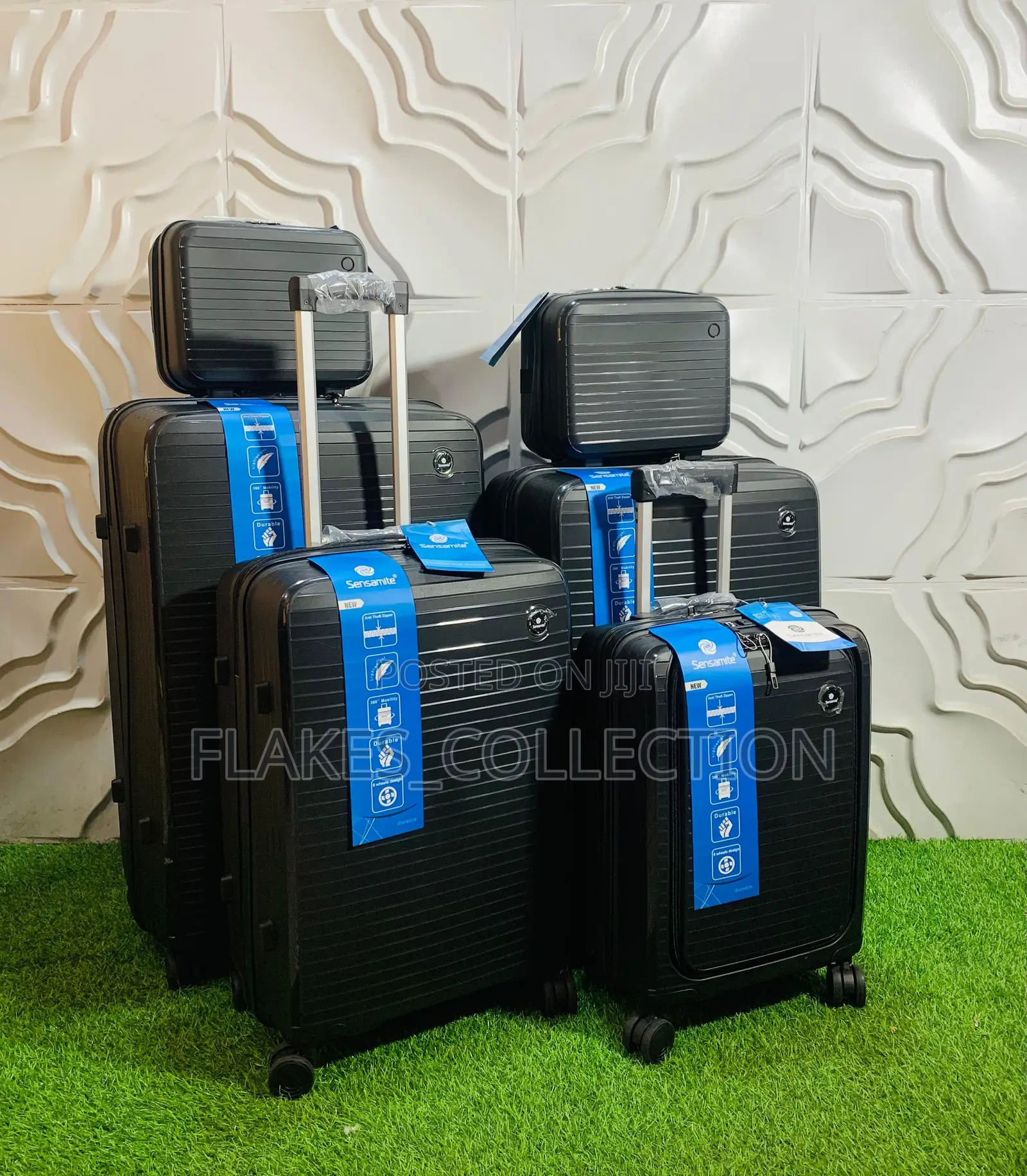 Set of 5 Polypropylene Rubber Box