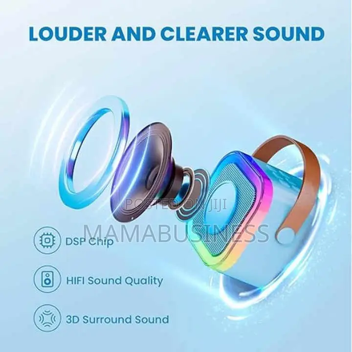Colourful Karaoke Sound System
