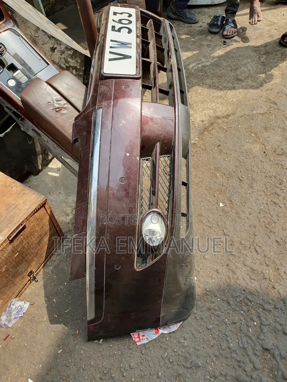 Front Bumper Volkswagen Phaeton 2008