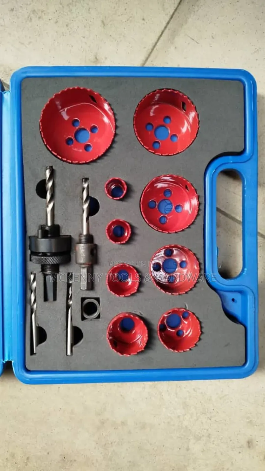 Eurotec HSS Hole Saw Set