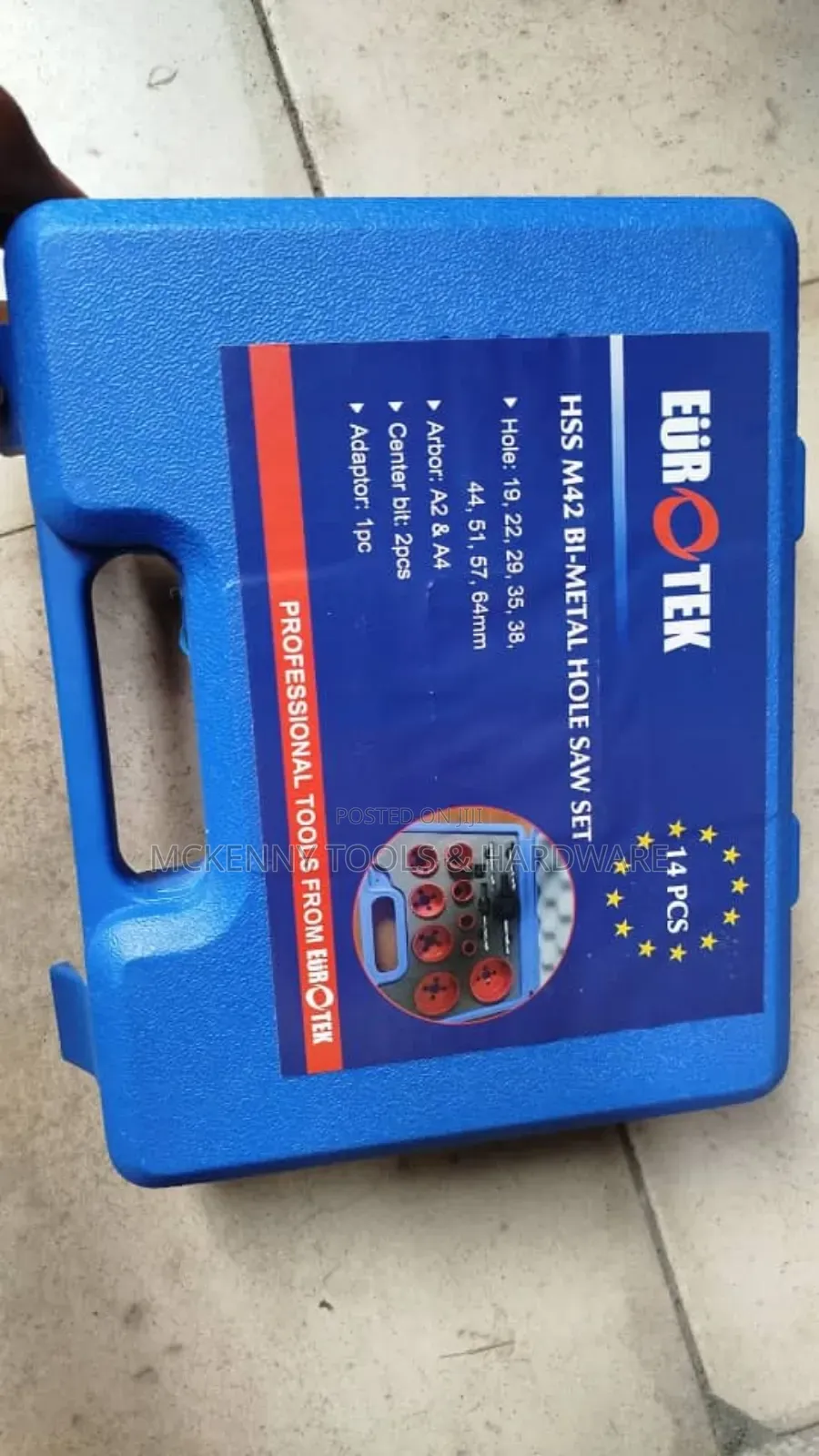 Eurotec HSS Hole Saw Set