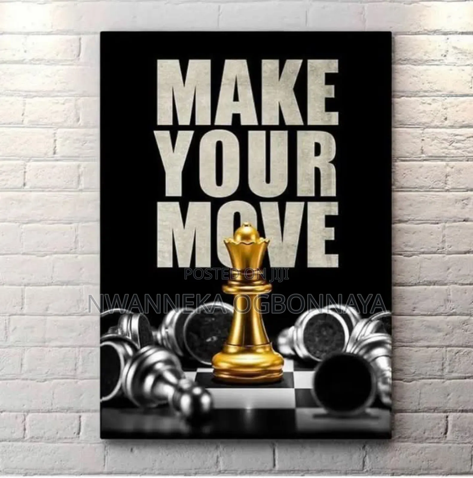 Canvas Wall Art Mindset Is Everything