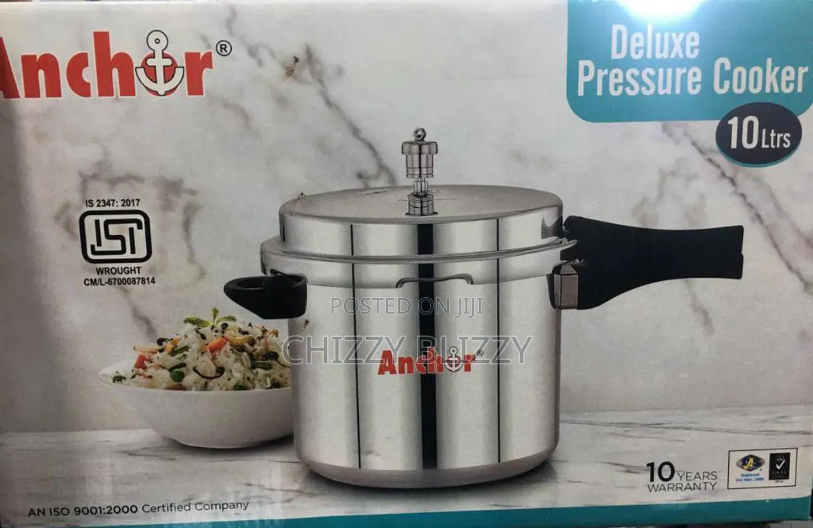 Anchor Pressure Cooker. 10L