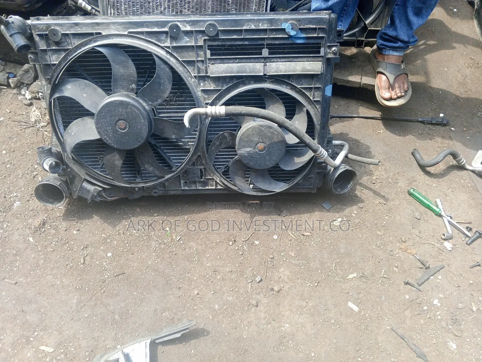 Radiator and Fan for Volkswagen Passat Cc, Tsi