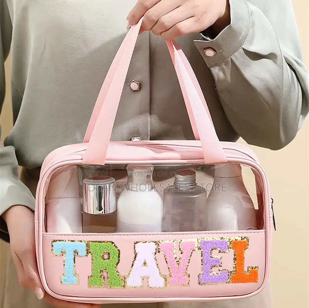 Clear Large Makeup Bag