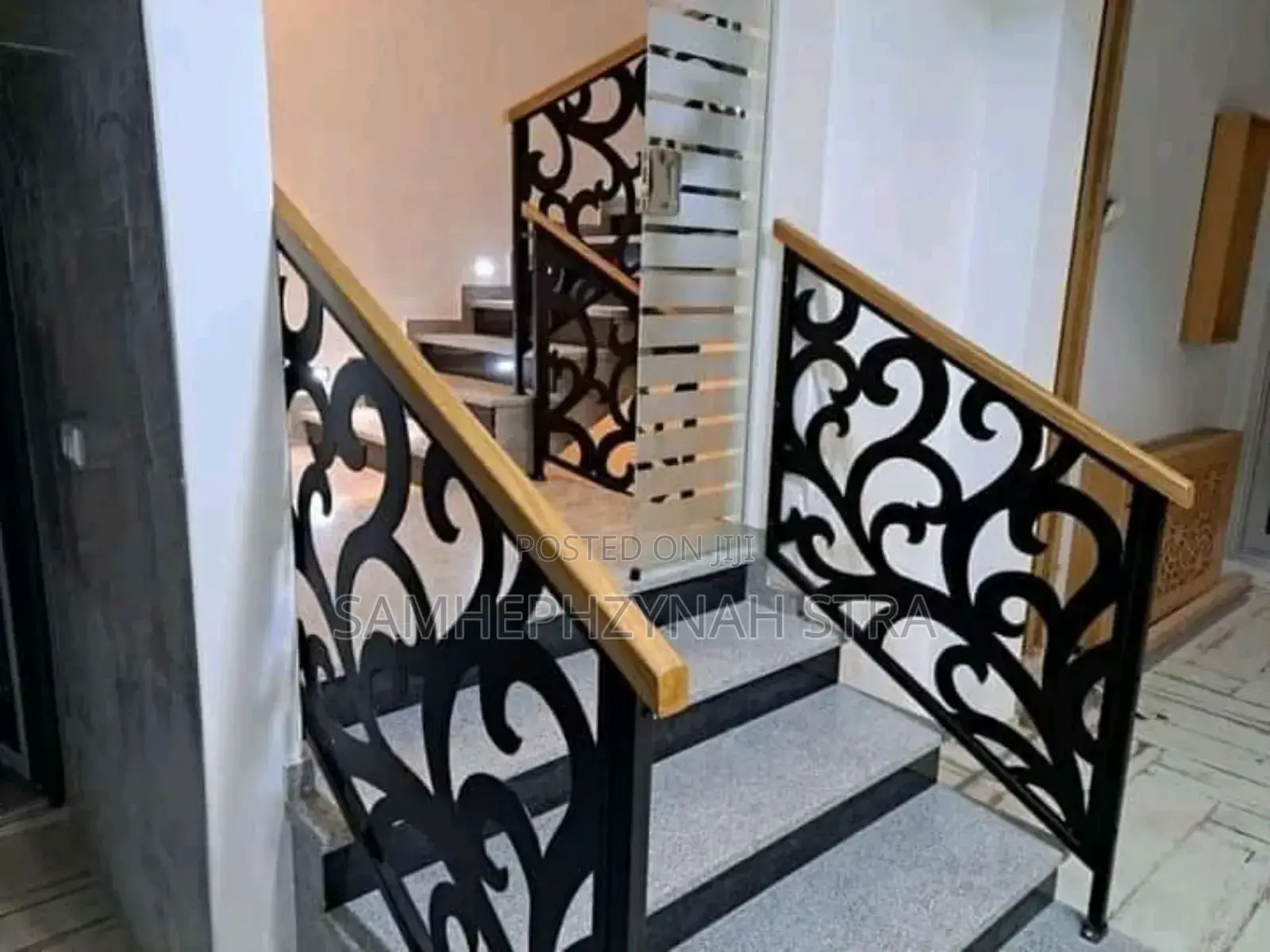 Golden Structural Handrail
