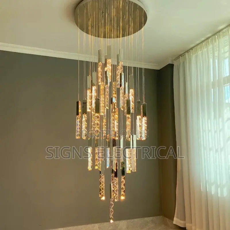 Modern Crystal Led Chandelier Nordic Indoor Light