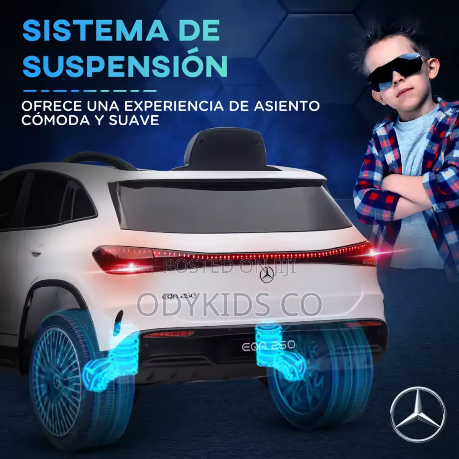 Electric Car for Children Mercedes-Benz With Remote Control
