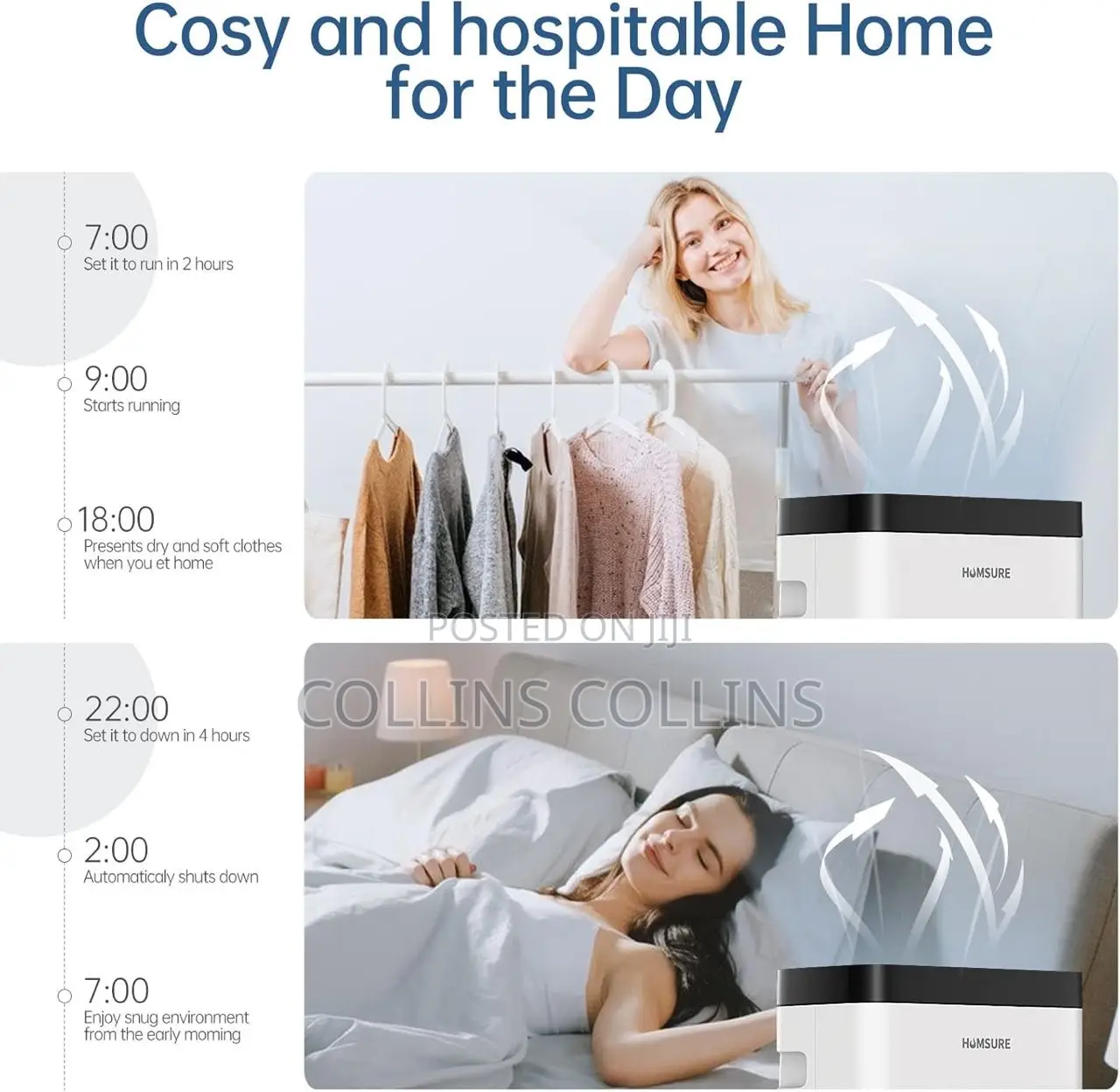 Humsure 12l Dehumidifier